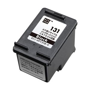 エレコム エコリカ リサイクルインクカートリッジ/HP C8765H 黒 ECI-HP131B-V