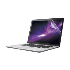 エレコム MacBook Pro Retinaモデル15インチ用指紋防止エアーレスフィルム/光沢タイプ EF-MBP15FLFANG