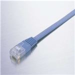エレコム Gフラットケーブル ブルー、2m LD-GF/BU2