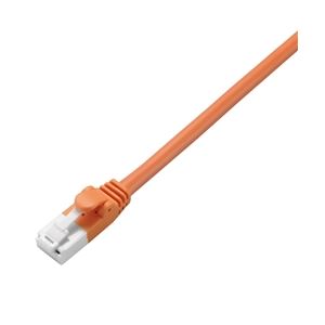 エレコム EU RoHS指令準拠ツメ折れ防止LANケーブル(Cat6)/10.0m/簡易パッケージ仕様/オレンジ LD-GPT/DR10/RS