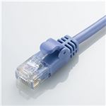 エレコム CAT6準拠 GigabitやわらかLANケーブル 5m(ブルー) LD-GPY/BU5