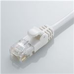 エレコム CAT6準拠 GigabitやわらかLANケーブル 3m(ホワイト) LD-GPY/WH3