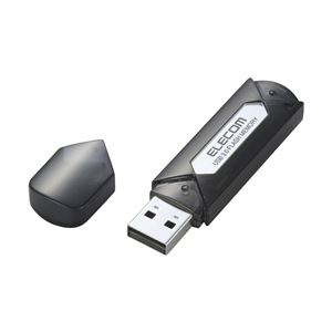 エレコム USB3.0/2.0 セキュリティソフト対応スタンダードUSBメモリ/16GB/グラファイト MF-AU316GGT
