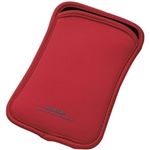 エレコム スマートフォン用スリップインネオプレンケース/Lサイズ/レッド P-02SNCRD