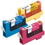 エレコム プレジール汎用インク/キャノン/BCI-7EC/BCI-7EM/BCI-7EY互換 PLE-CA07E3P
