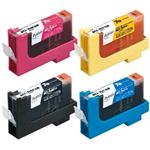 エレコム プレジール汎用インク/キャノン/BCI-7EBK/BCI-7EC/BCI-7EM/BCI-7EY互換 PLE-CA07E4P