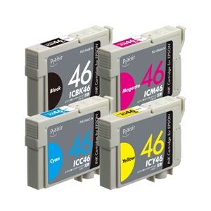 エレコム プレジール汎用インク/エプソン/IC4CL46互換 PLE-E464P-N