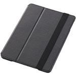 エレコム iPad Air用ソフトレザーカバー(2アングル)/液晶保護フィルム付/ブラック TB-A13PLF1BK
