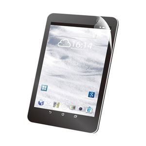 エレコム ASUS MeMO Pad 7 ME176C用指紋防止エアーレスフィルム/光沢タイプ TB-AS176AFLFANG