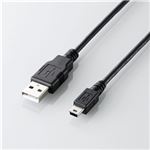 エレコム ゲーム用USBケーブル(A-miniB) 3.0m ブラック U2C-GMM30BK