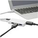 エレコム USB3.0ハブ/ACアダプタ付/セルフパワー/4ポート/ホワイト U3H-A408SWH - 縮小画像3