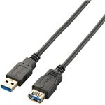 エレコム USB3.0延長ケーブル(A-A)/2.0m/ブラック USB3-E20BK