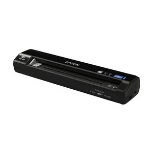 エプソン A4モバイルスキャナー/Wi-Fi対応/600dpi/片面読取/10秒/枚/1枚給紙 DS-40