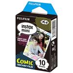 富士フイルム チェキ用カラーフィルム instax mini 1パック品 コミック(10枚入) INSTAX MINI COMIC WW 1