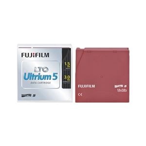 富士フイルム(メディア) LTO Ultrium5 テープカートリッジ 1.5/3.0TB LTO FB UL-5 1.5T J - 拡大画像