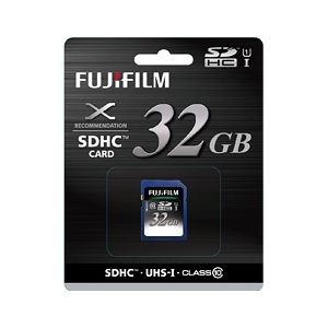 富士フイルム UHS-I SDHCカード 32GB SDHC-032G-C10U1 - 拡大画像