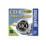 maxell データ用CD-R、記憶容量700MB、48倍速対応、1枚ずつプラケース入り10枚パック CDR700S.1P10S