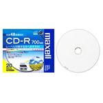 maxell データ用CD-R48倍700MB1枚ずつPケース入20枚パックプリンタブルレーベル CDR700S.WP.S1P20S