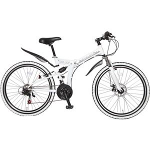阪和 26インチ 折りたたみマウンテンバイク 18段変速付 Berge BM-30F