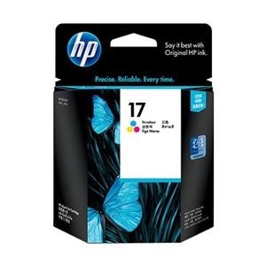 HP(Inc.) 17 純正インクカートリッジ(3色) C6625A - 拡大画像