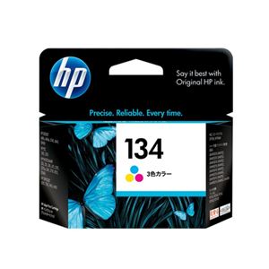HP(Inc.) 134 プリントカートリッジ 3色カラー(増量/14ml) C9363HJ - 拡大画像