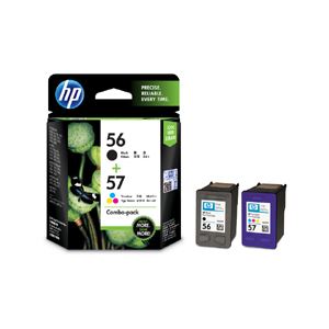 HP(Inc.) 56/57 黒・カラーパック CC629AA - 拡大画像