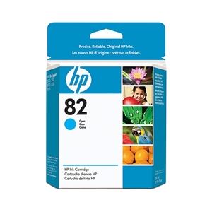 HP(Inc.) 82 インクカートリッジ シアン (28ml) CH566A - 拡大画像
