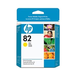 HP(Inc.) 82 インクカートリッジ イエロー (28ml) CH568A - 拡大画像