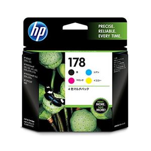 HP(Inc.) 178 4色マルチパック CR281AA - 拡大画像
