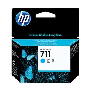 HP(Inc.) 711 インクカートリッジ シアン29ml CZ130A - 拡大画像