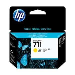 HP(Inc.) 711 インクカートリッジ イエロー29ml CZ132A - 拡大画像