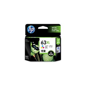 HP(Inc.) 63XL インクカートリッジ カラー(増量) F6U63AA - 拡大画像