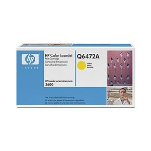 HP(Inc.) プリントカートリッジ イエロー(CLJ3600用) Q6472A - 拡大画像
