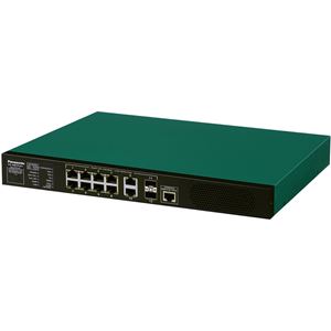 パナソニックESネットワークス PoE対応 8ポートL2スイッチングハブ XG-M8TPoE+5年先出しセンドバック保守バンドル PN83089B5