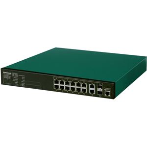 パナソニックESネットワークス 12ポート PoE給電スイッチングハブ XG-M12TPoE+ PN83129