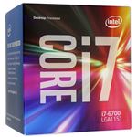 intel Boxed Core i7-6700 3.40GHz 8MB LGA1151 Skylake BX80662I76700