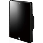 アイ・オー・データ機器 電車内でプライバシー保護！ iPad Air用 のぞき見防止フィルム一体型ケース ブラック ISC-IPDA/PVK