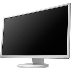 アイ・オー・データ機器 「5年保証」広視野角ADSパネル＆フリースタイルスタンド採用23.8型ワイド液晶ディスプレイ ホワイト LCD-MF244EDW/B - 拡大画像