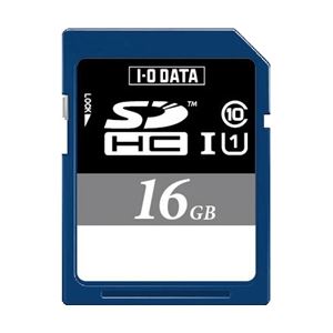アイ・オー・データ機器 UHS-I(SDR104) 「Class 10」対応 SDHCメモリーカード 16GB SDH-UT16G - 拡大画像