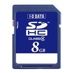 アイ・オー・データ機器 「Class 4」対応 SDHCカード 8GB SDH-W8G