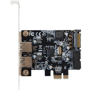 玄人志向 PCI-Express接続 USB3.0外部2ポート増設カード LowProfile対応 USB3.0RA-P2H2-PCIE