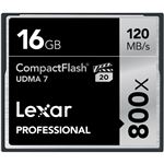 レキサー Professional 800x CompactFlashカード 16GB LCF16GCRBJPR800