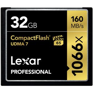 レキサー Professional 1066x CompactFlashカード 32GB LCF32GCRBJPR1066 - 拡大画像