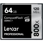 レキサー Professional 800x CompactFlashカード 64GB LCF64GCRBJPR800