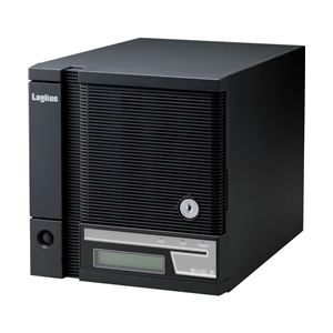 Logitec WSS2008R2 workgroup Edition搭載 RAID5対応 BOX型NAS16TB LSV-5S16T/4CEW - 拡大画像