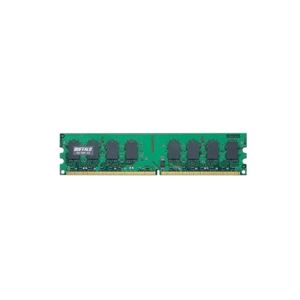 バッファロー PC2-6400(DDR2-800)対応 DDR2 SDRAM 240Pin用 DIMM2GB D2/800-2G - 拡大画像