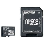 バッファロー 防水仕様 Class4対応 microSDHCカード SD変換アダプター付モデル 16GB RMSD-BS16GAB