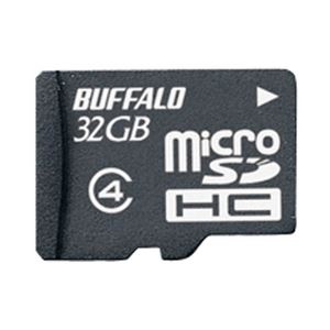 バッファロー 防水仕様 Class4対応 microSDHCカード 32GB RMSD-BS32GB