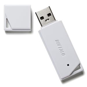 バッファロー USB2.0用 どっちもUSBメモリー 64GB ホワイト RUF2-K64GR-WH