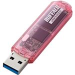 バッファロー USB3.0用 USBメモリー スタンダードモデル 64GB ピンク RUF3-C64GA-PK